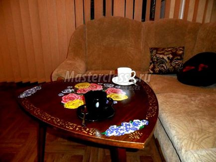 Decorarea unei măsuțe de cafea