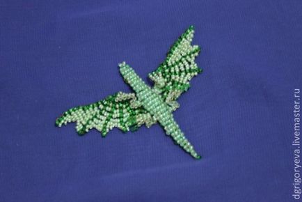 Beaded dragon - mic - târg de meșteșugari - manual, manual