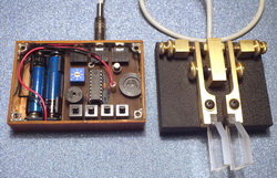 Електронний телеграфний ключ для роботи в ефірі і навчання абетці морзе
