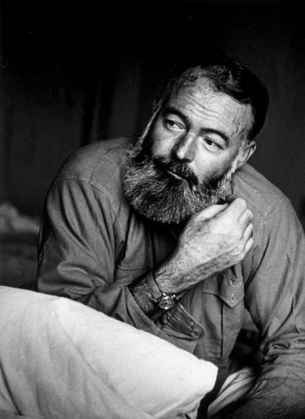 Ernest Hemingway (biografie și creativitate în mormantul ilegal) (foto)