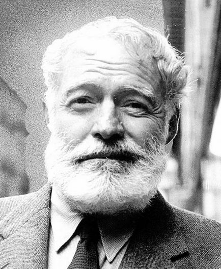 Ernest Hemingway (biografie și creativitate în mormantul ilegal) (foto)