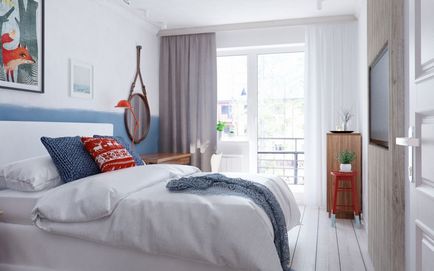 Fotografie de interioare de designer de dormitoare mici