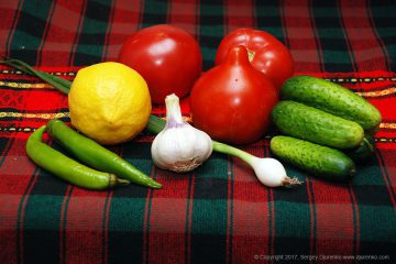 Гаспачо - прохолодний суп з овочів на томатної основі