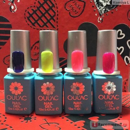 Gel-nail polish oulac gel de unghii 12 ml - 