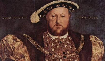 Henry VIII szenvedett a kék vér