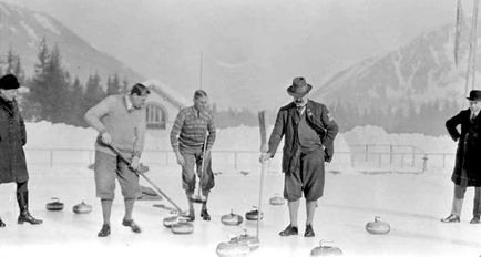 A történelem curling, érdekességek a játék történetében curling