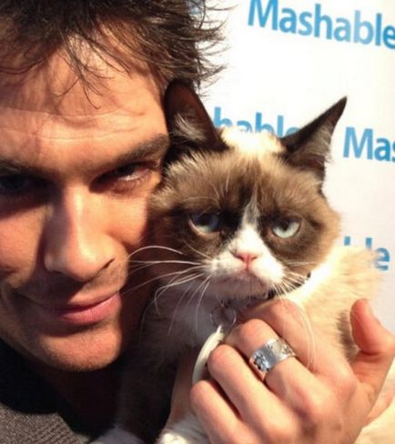 Ian Somerhalder și Nina Goodbye au salvat pisoiul de la moarte