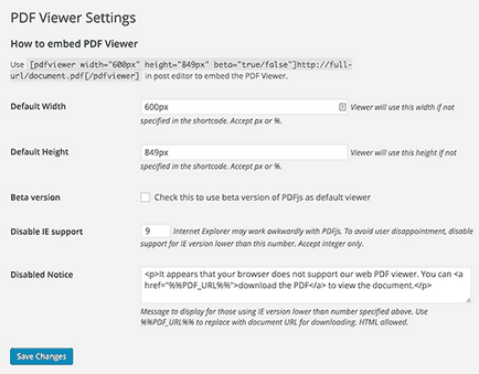 Як додати можливість перегляду pdf файлів в wordpress