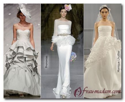 Які вечірні та весільні сукні йдуть v-образним типом фігури