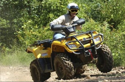 Cum să călătorești corect o bicicletă quad, 1-atv