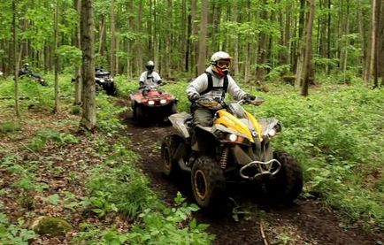 Cum să călătorești corect o bicicletă quad, 1-atv