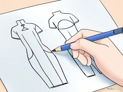 Cum de a desena schițe la modă