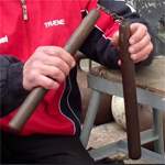 Hogyan nunchaku harci kezüket (csinálni) Hogyan nunchaku harci kezük