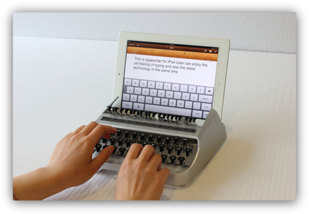 Cum se face de la iPad o mașină de scris vintage, știri și recenzii ale iPad-ului