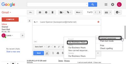 Cum să creați șabloane de e-mail în Gmail utilizând răspunsuri predefinite