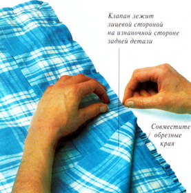 Cum să coaseți o pernă cu buzunare și corzi - tăierea și coaserea