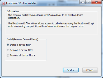 Cum se instalează libusb pe 64-bit Windows 7 și Windows Vista, PC, programare