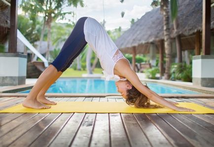 Як доглядати за килимком для йоги