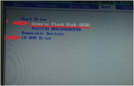 Як увійти і налаштувати bios ноутбука lg lw65 для установки windows 7 або xp з флешки або диска