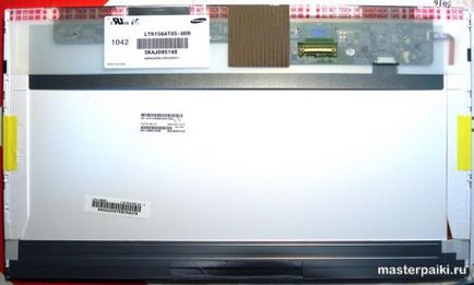 Як замінити матрицю ноутбука toshiba sattelite pro l650