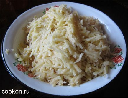 Krumplis palacsinta hagymás, fokhagymás - recept fotókkal