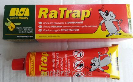 Клей для щурів і мишей - інструкція із застосування