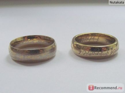 Ring AliExpress gyűrű a gyűrűk ura - «volfrám-karbidból vagy acélból ezer vagy