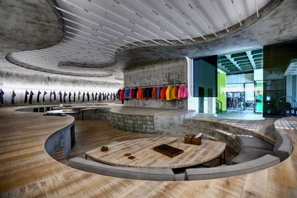 Design conceptual al unui magazin de blugi