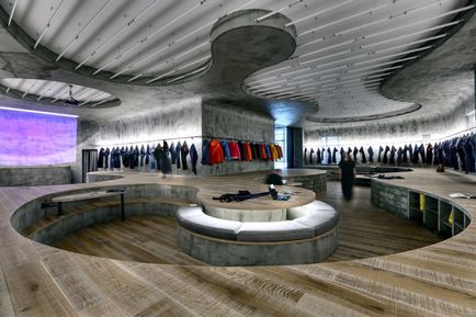 Design conceptual al unui magazin de blugi