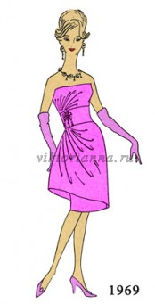 Корсет (грація) до вечірньої сукні (форма - схема) - «ретро стиль, мода і шиття»