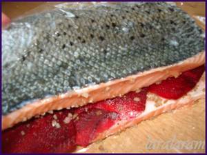 Piros hal vagy fél-ynaya Rose recept fotókkal