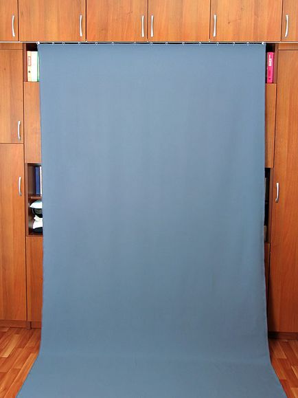 Fixarea unui fundal într-un studio foto de acasă
