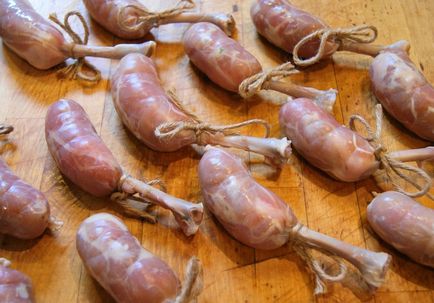 Курячі лошарик, дуже креативний спосіб виготовлення домашньої ковбаси, oblacco