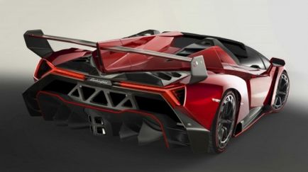 Lamborghini veneno cu un top deschis pentru 5, 3 milioane