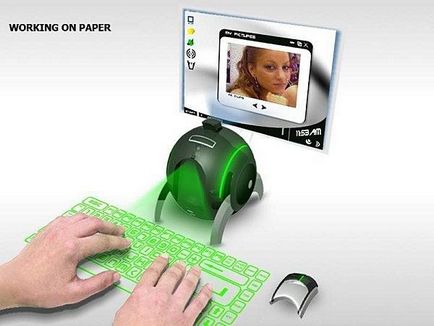 Tastaturi cu laser 7 modalități de imprimare pe masă