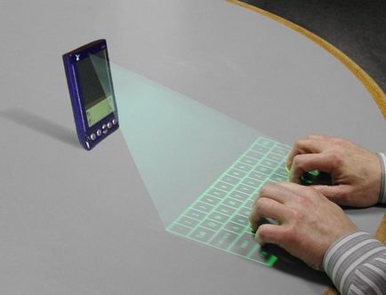 Лазерні клавіатури 7 способів друкувати по столу