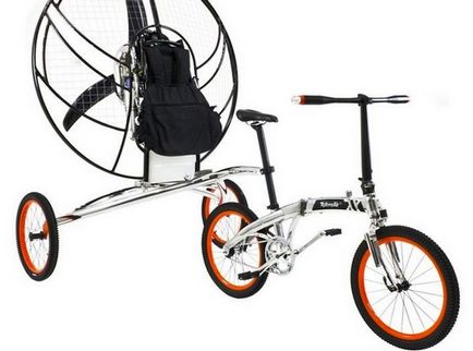 Літаючий велосипед paravelo