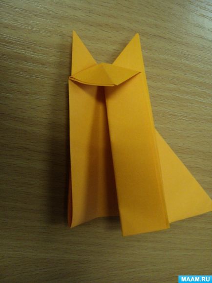 Chanterelle în tehnica origami (clasa de master)