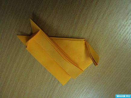 Chanterelle în tehnica origami (clasa de master)