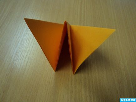 Chanterelle în tehnica origami (clasa de master)