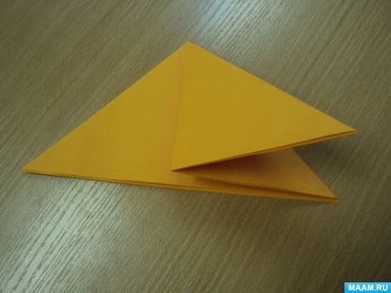 Chanterelle în tehnica origami (clasa de master)