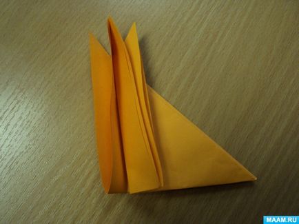 Chanterelle în tehnica origami (clasa de master)