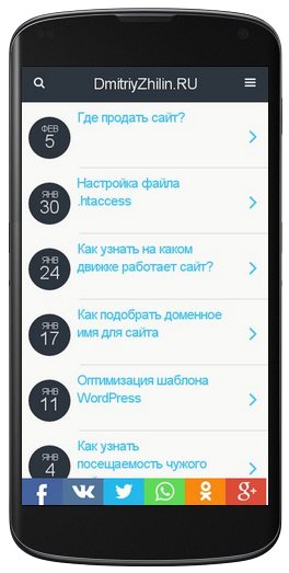 Кращі плагіни для створення мобільної версії wordpress сайту