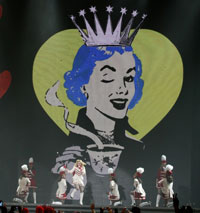 Madonna în Sankt Petersburg video - concert pe palatul palatului 2009, 9 august 2012