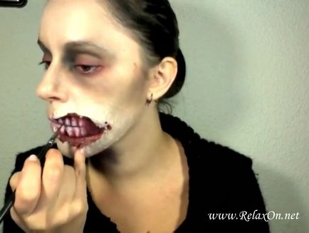 Machiaj pentru Zombie de Halloween