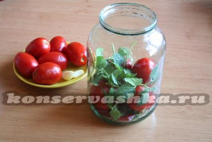 Мариновані помідори, покроковий рецепт з картинками