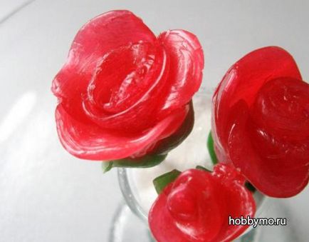 Trandafiri de clasă principală din marmeladă cu mâinile lor - o mare de hobby-uri