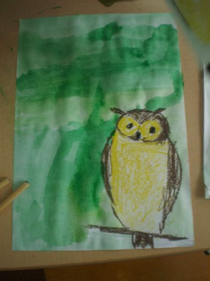 Майстер клас «вчимося малювати сову»