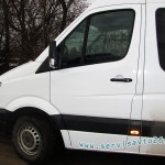 Mercedes Benz Sprinter ajtó javítás