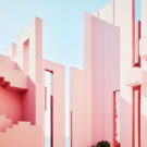 Casă de apartamente - perete roșu - (la muralla roja) în Spania, blog - arhitectură privată